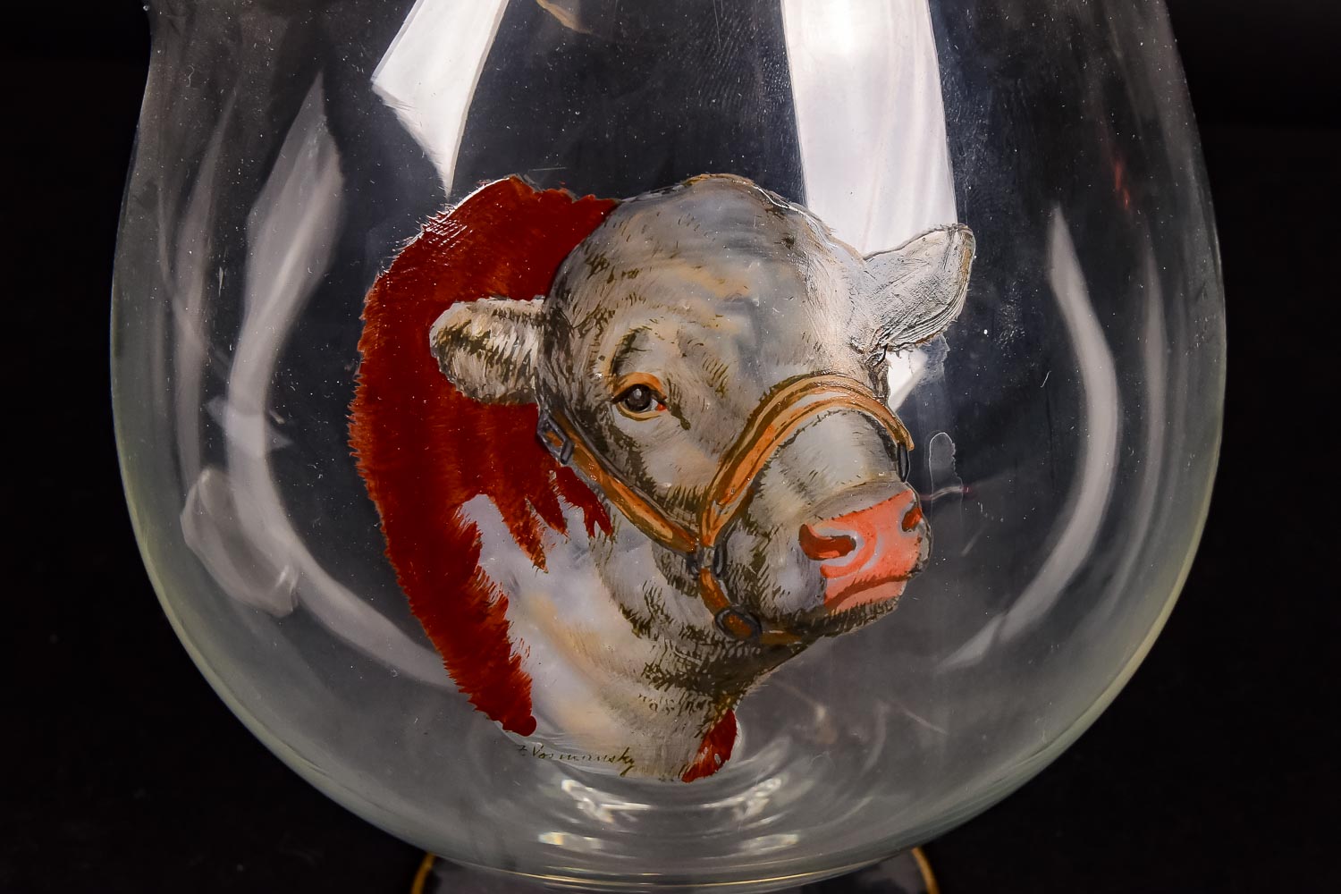 Abercrombie and Fitch Ashtray and Glass