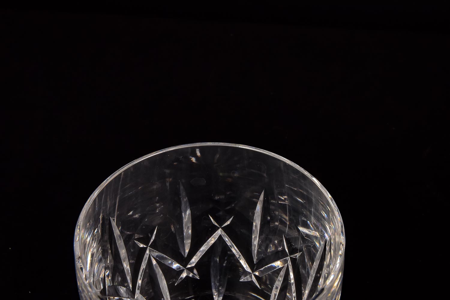 Set of Six Waterford Crystal Rocks Glasses