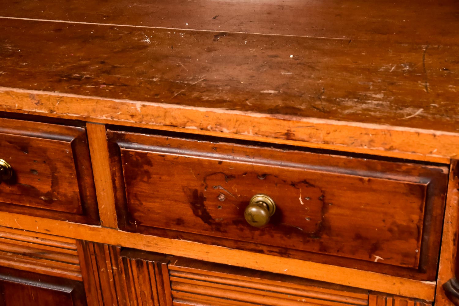 Late 19th-Century American Empire Chest