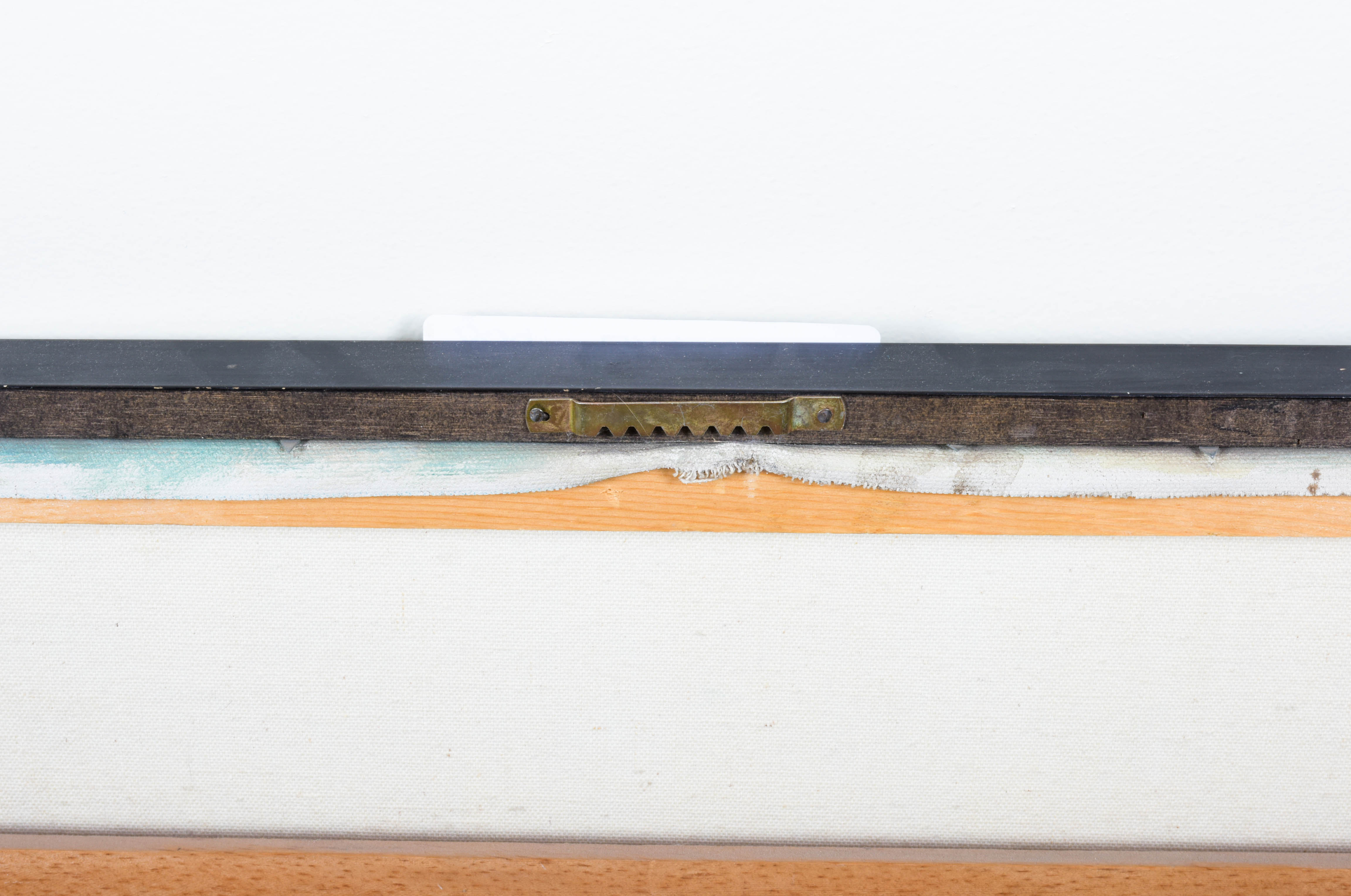 Acrylic on Canvas Painting by E. Towner