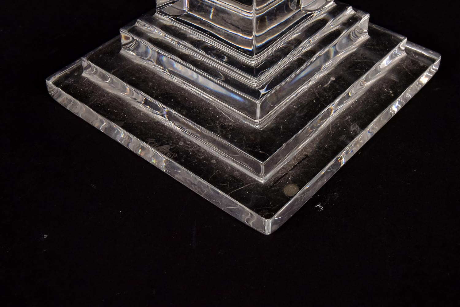 Waterford Crystal Pillar Candle Holder