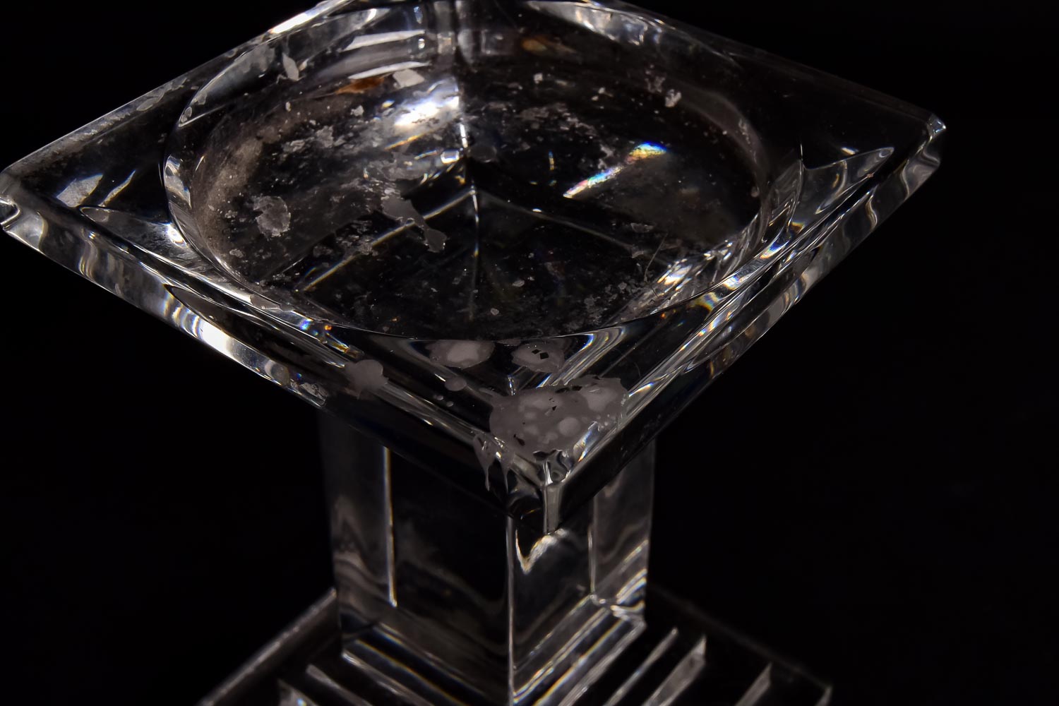 Waterford Crystal Pillar Candle Holder