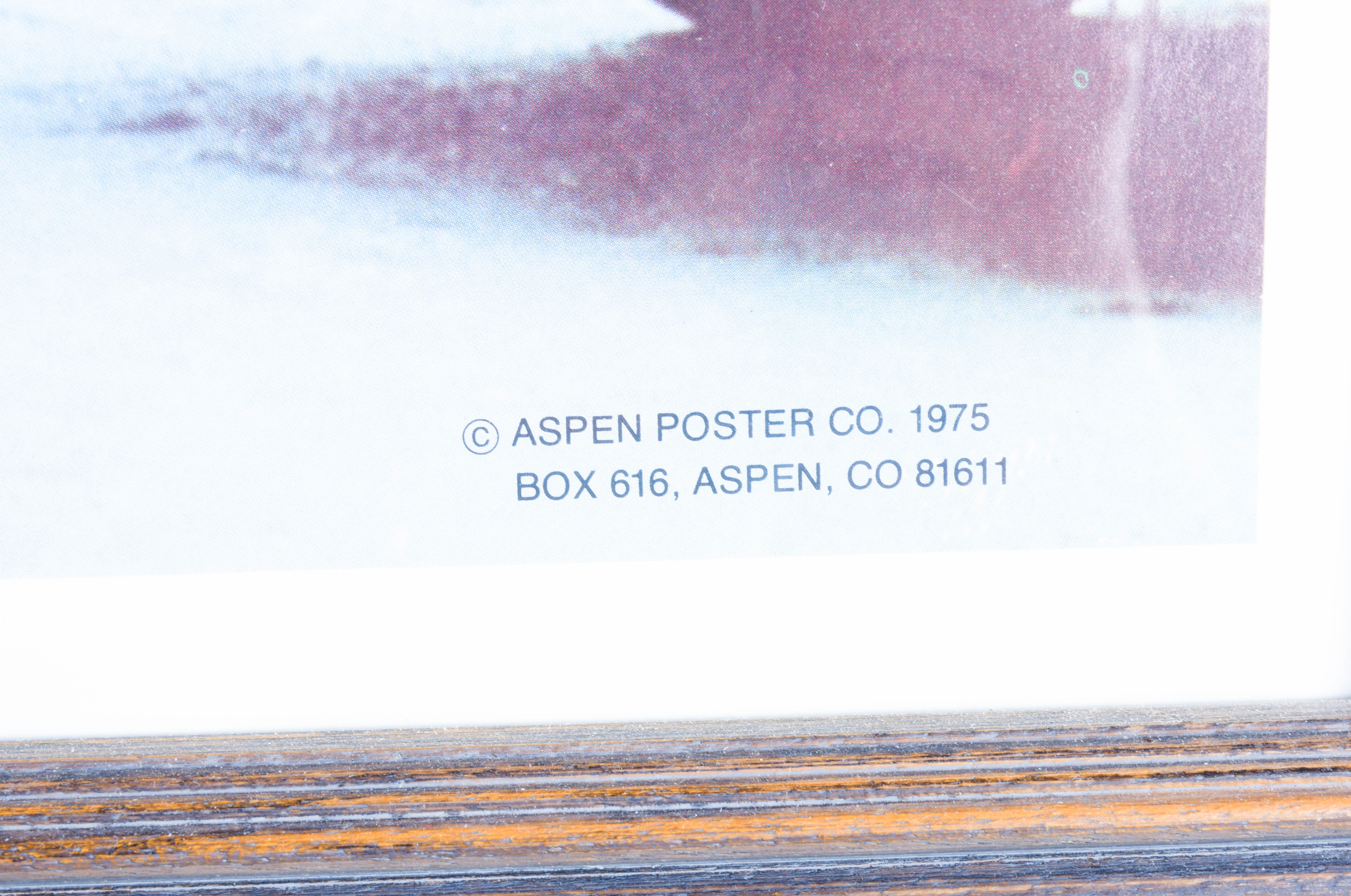 1975 Aspen Poster Company Print