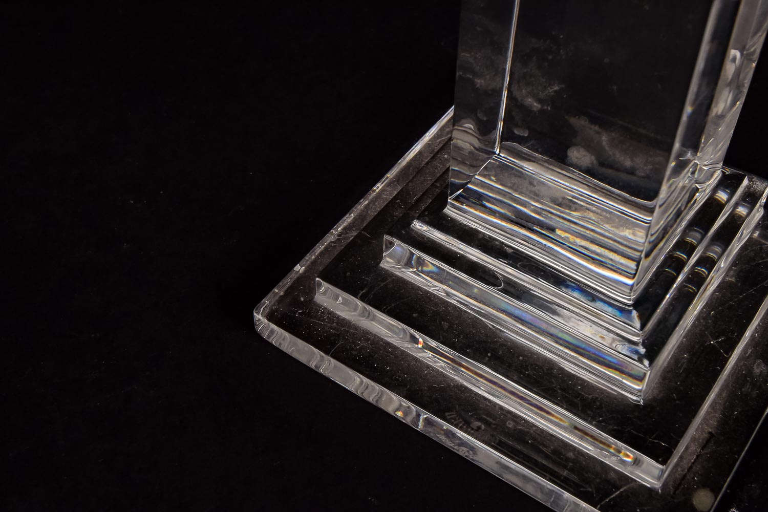 Waterford Crystal Pillar Candle Holder