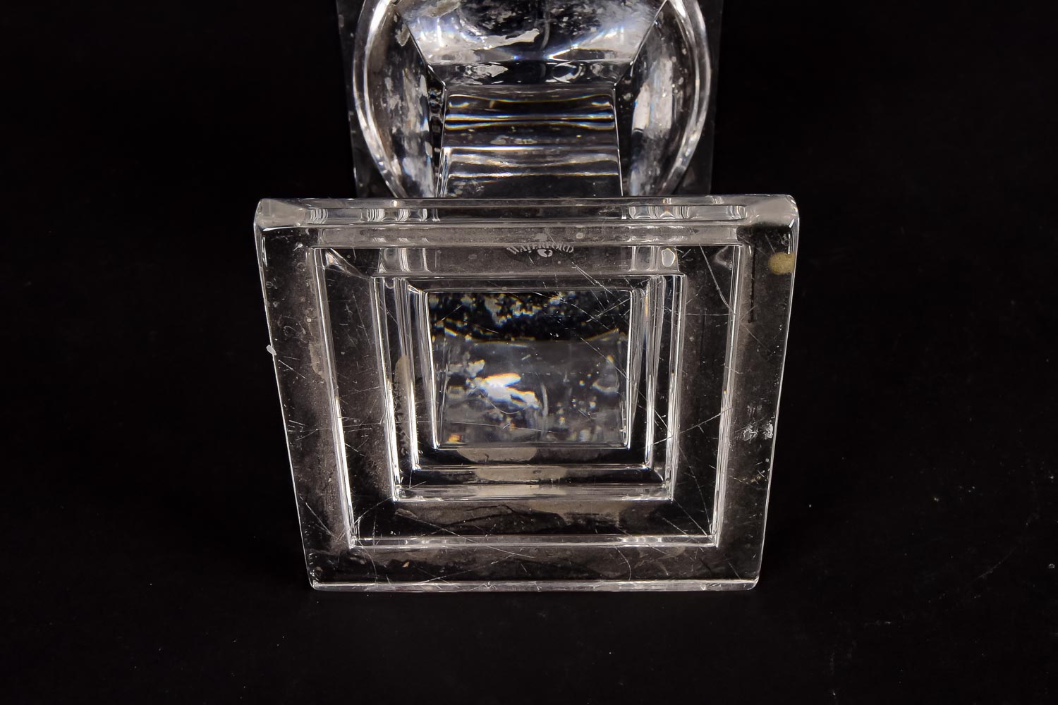 Waterford Crystal Pillar Candle Holder