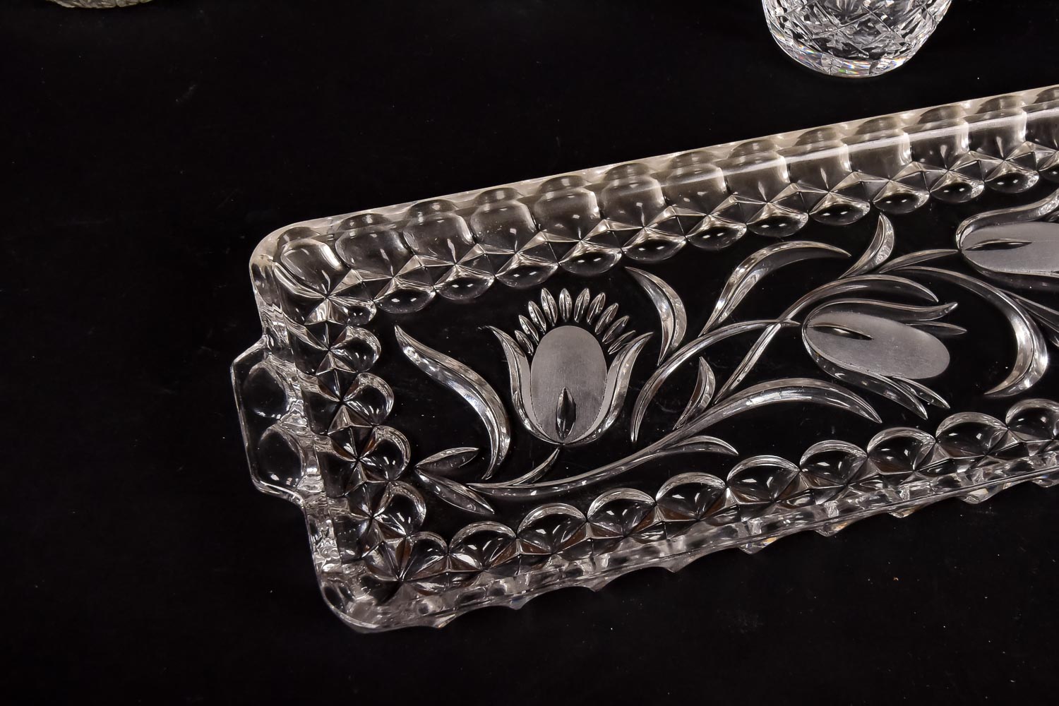 Collection of Pressed Glass Tableware