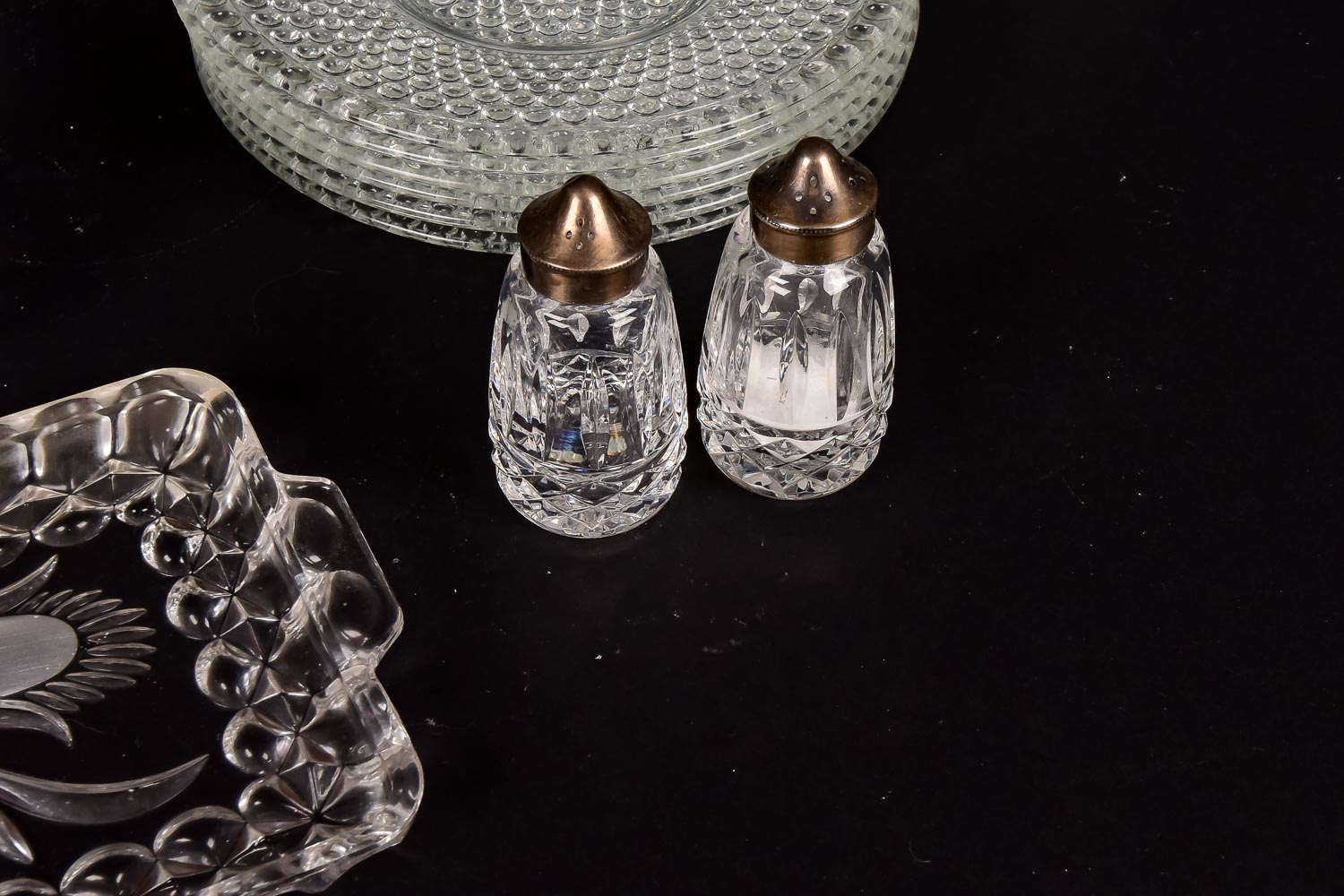 Collection of Pressed Glass Tableware