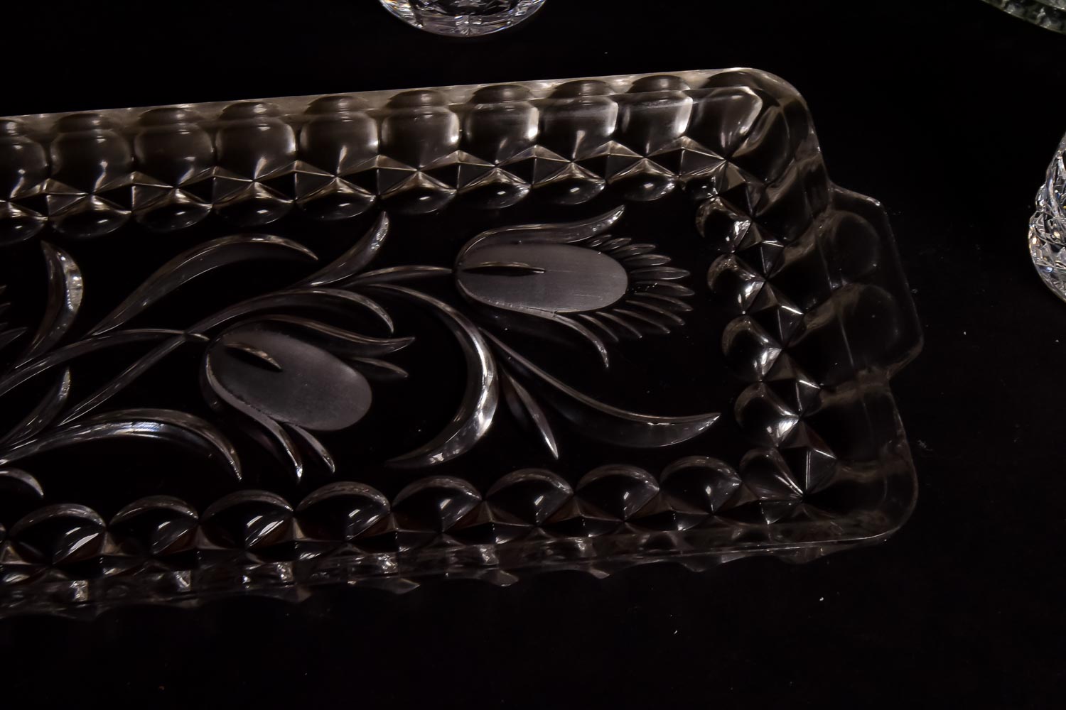 Collection of Pressed Glass Tableware