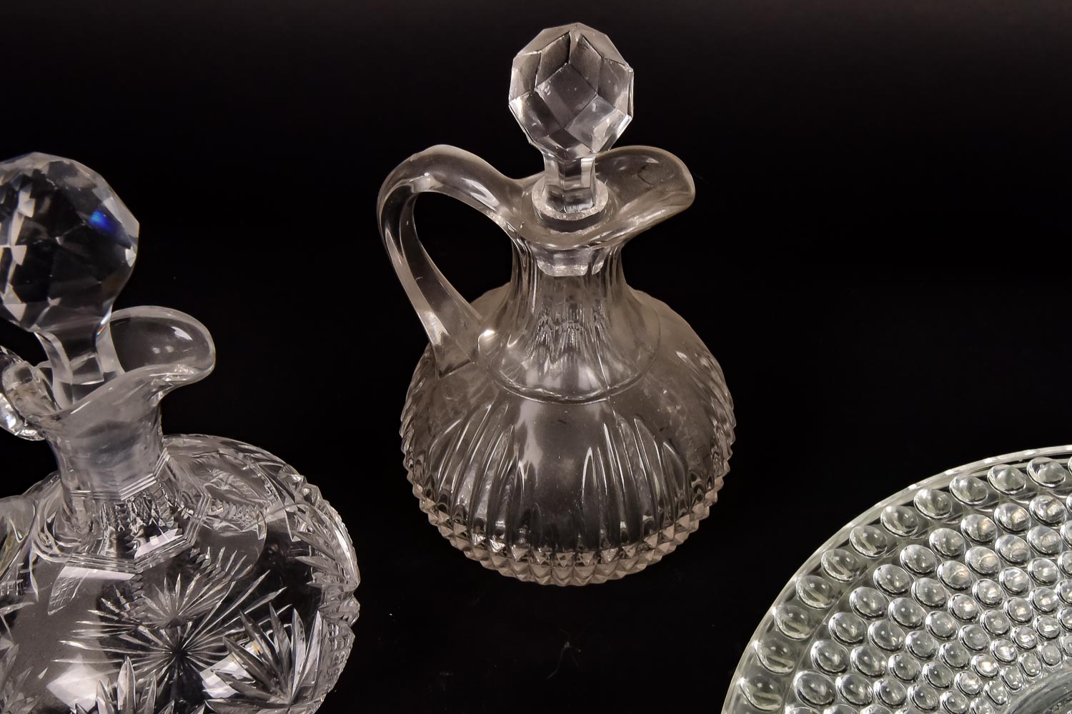 Collection of Pressed Glass Tableware