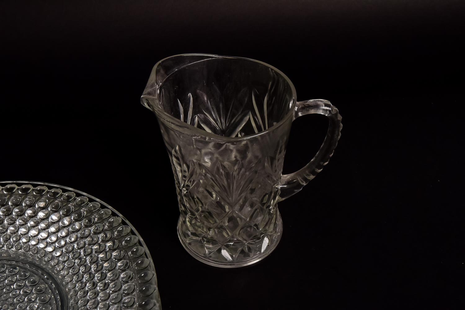 Collection of Pressed Glass Tableware
