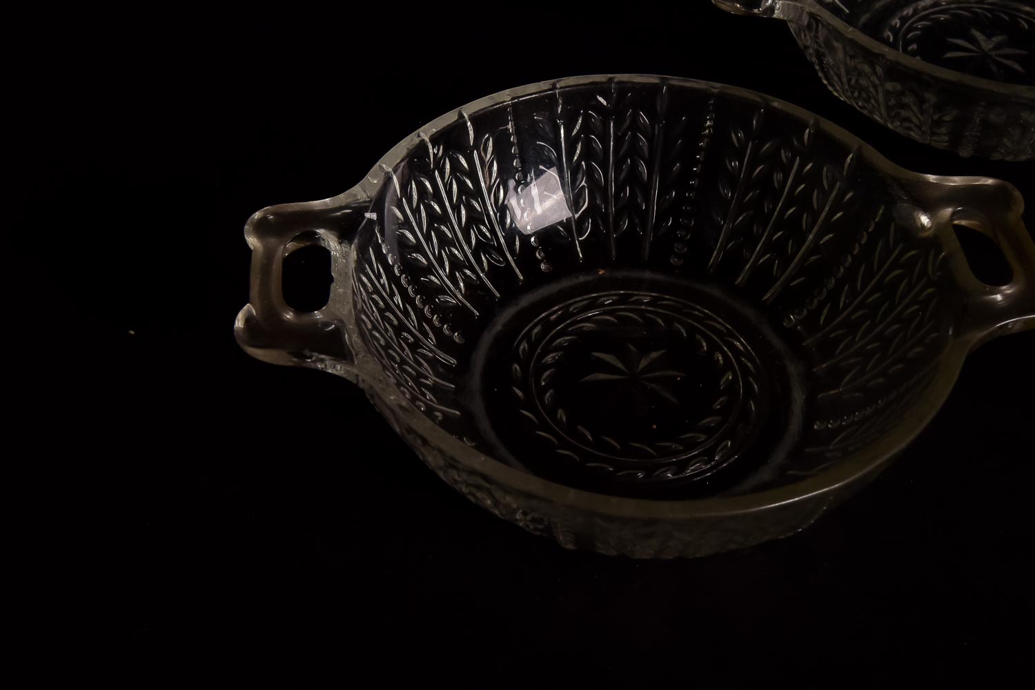 Collection of Pressed Glass Tableware