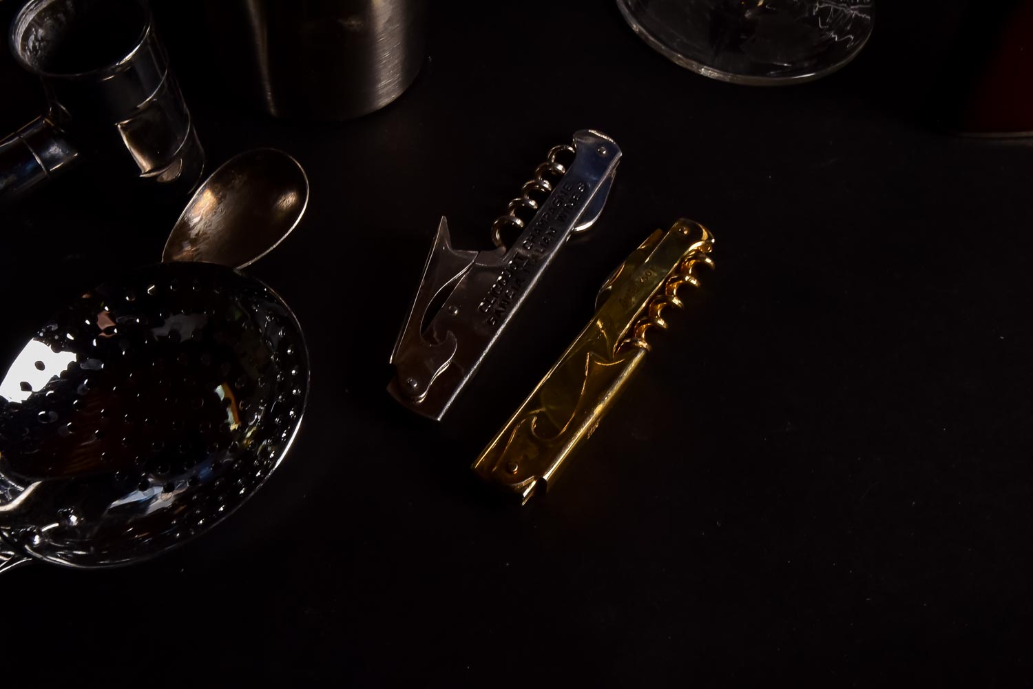 Collection of Barware and Utensils