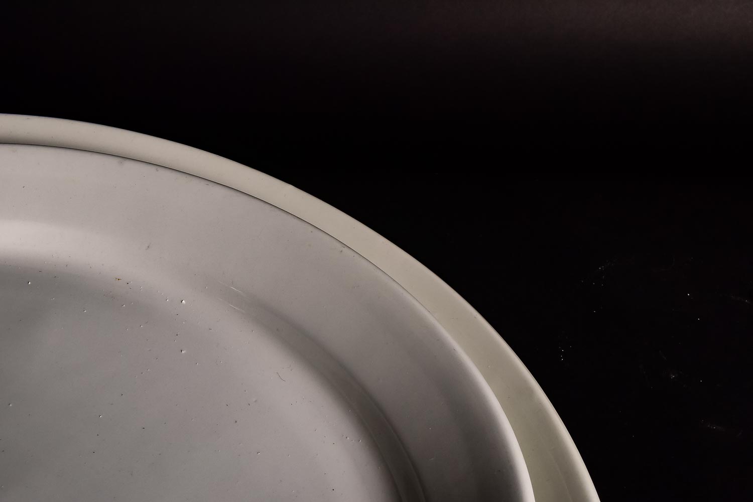 Pair of English Glazed Ceramic Platters