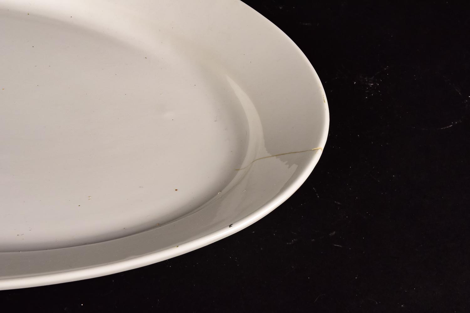 Pair of English Glazed Ceramic Platters