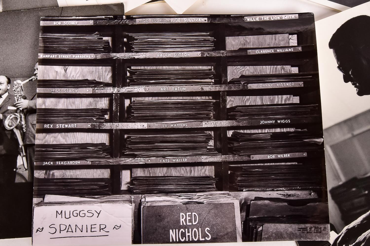 Collection of Black and White Prints of Photographs