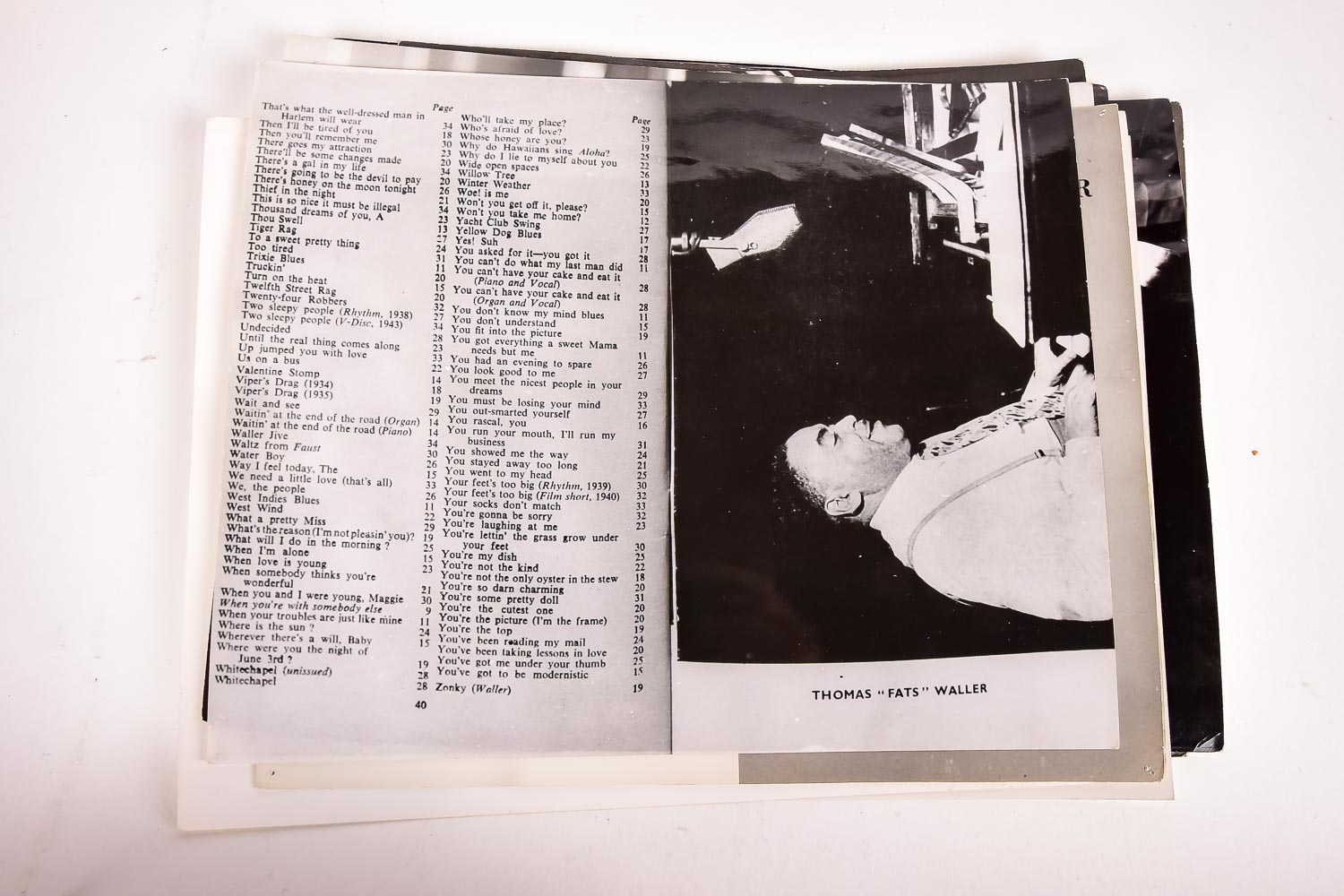 Collection of Black and White Prints of Photographs