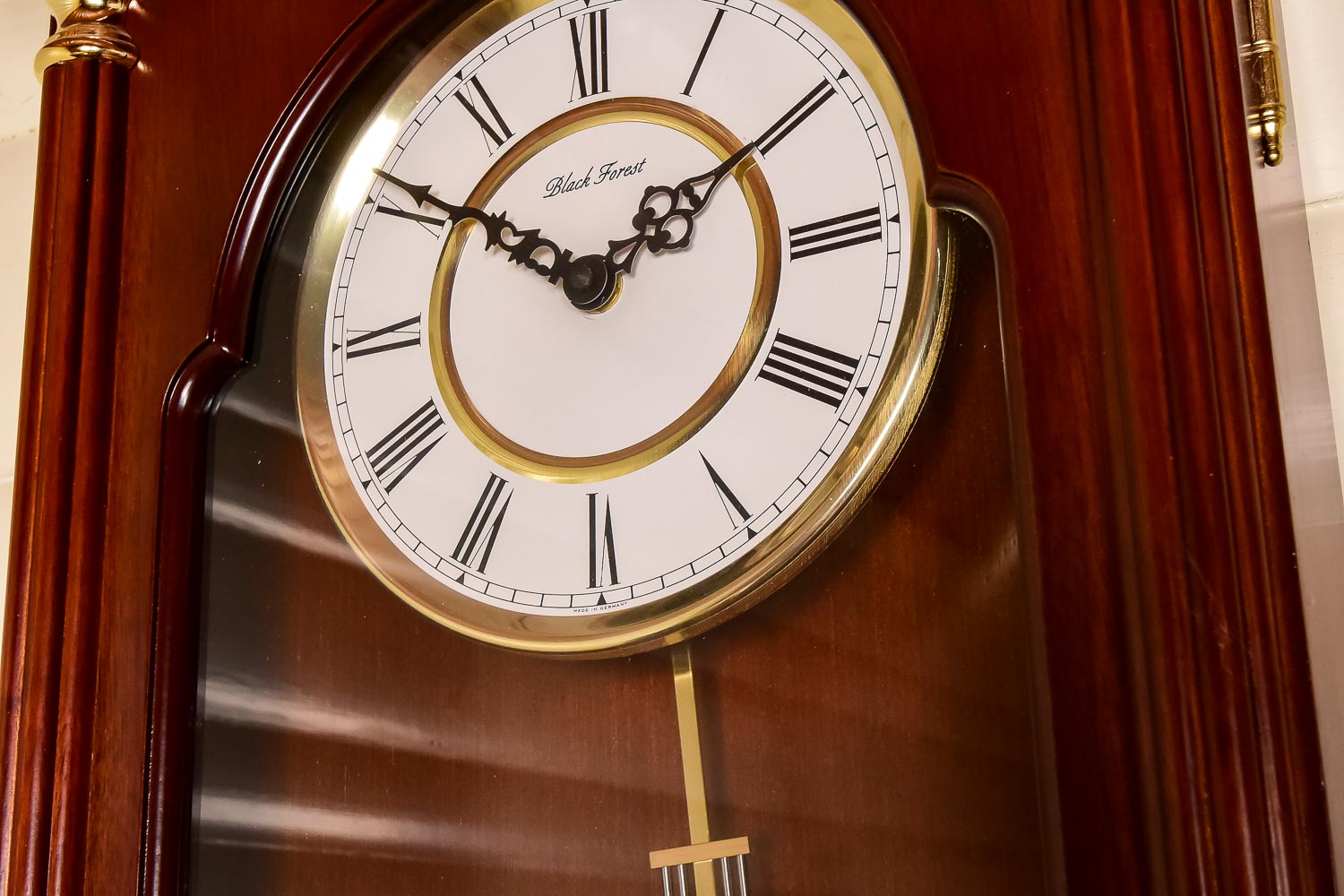 Black Forest Brand Chiming Wall Clock