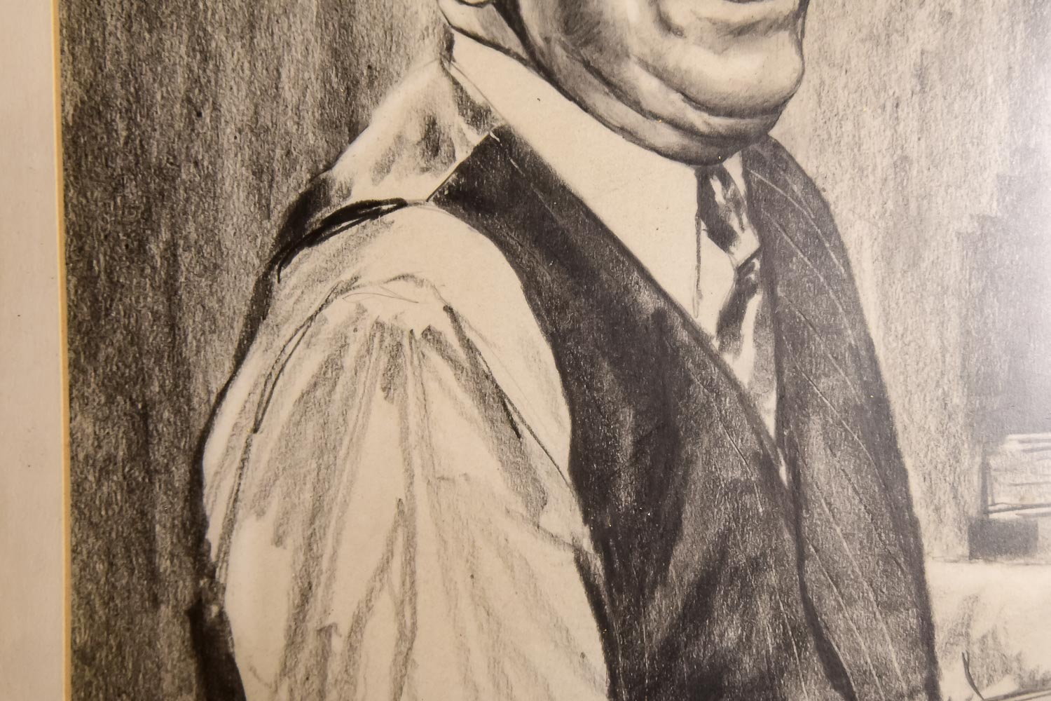 Original Fats Waller Pencil Drawing by Joe Barros