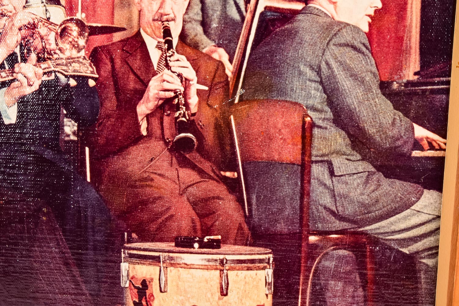 Big Band Framed Giclee