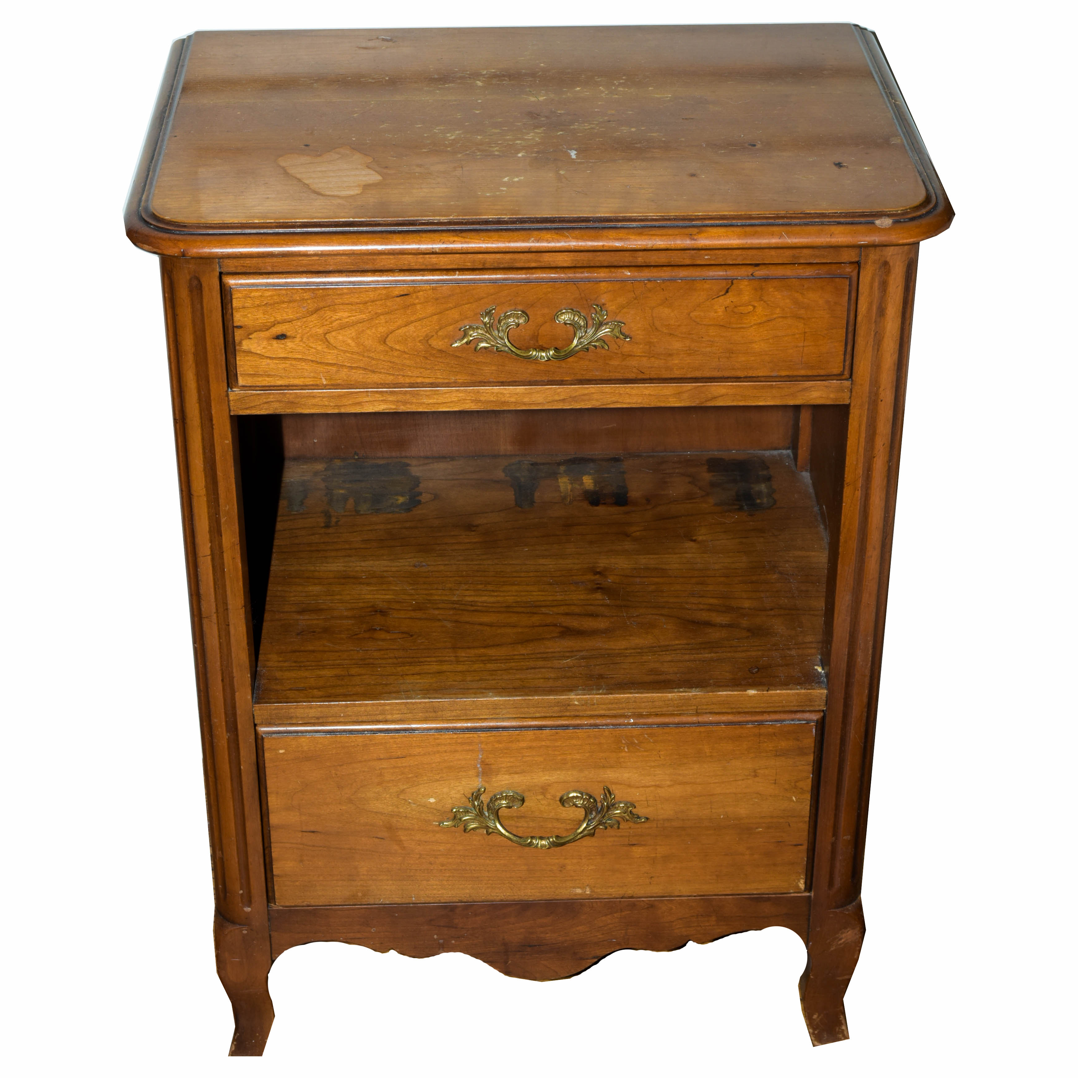 "Kindel" French Provincial Style Nightstand