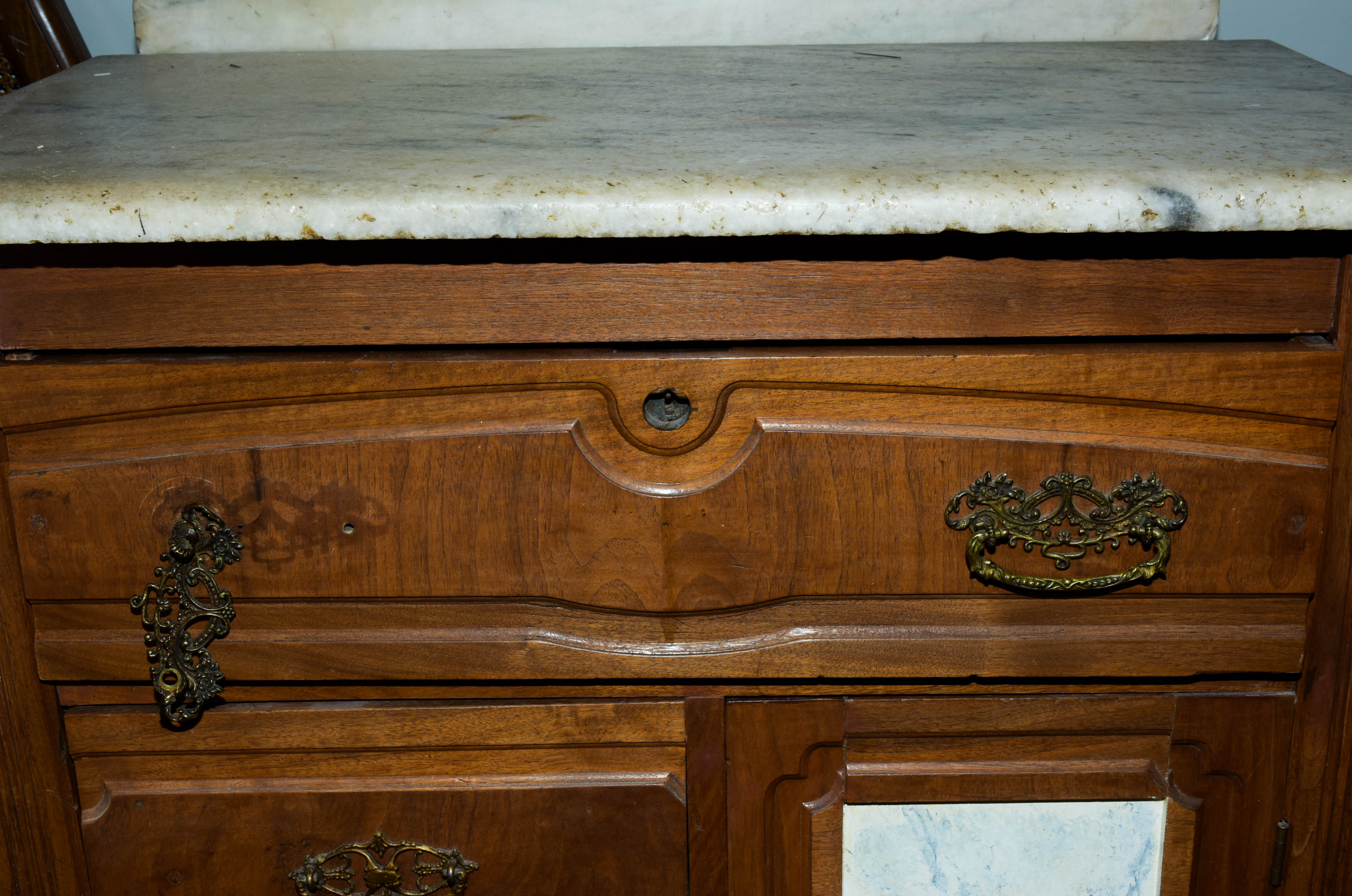 Antique Marble Wash Stand