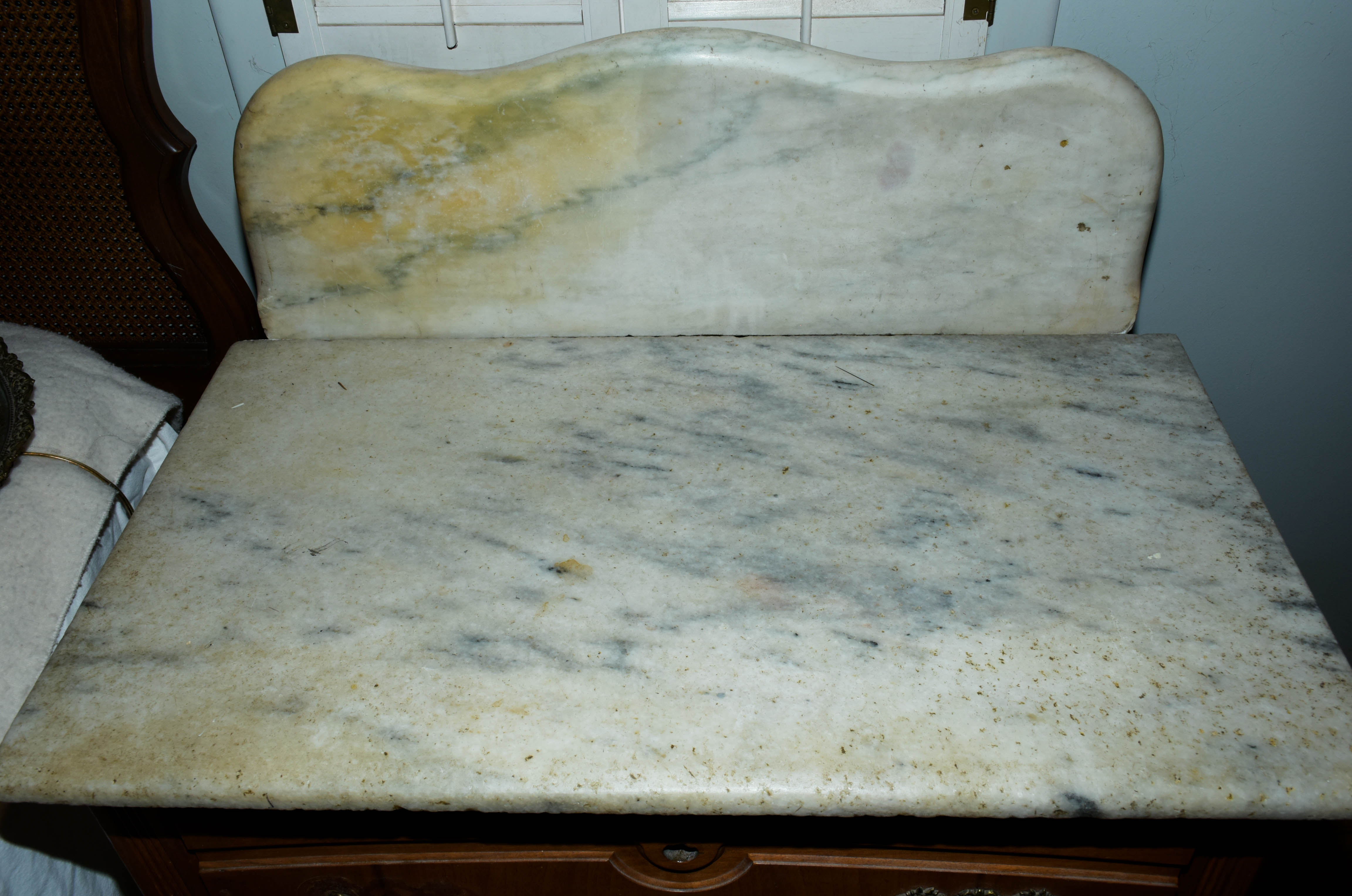 Antique Marble Wash Stand