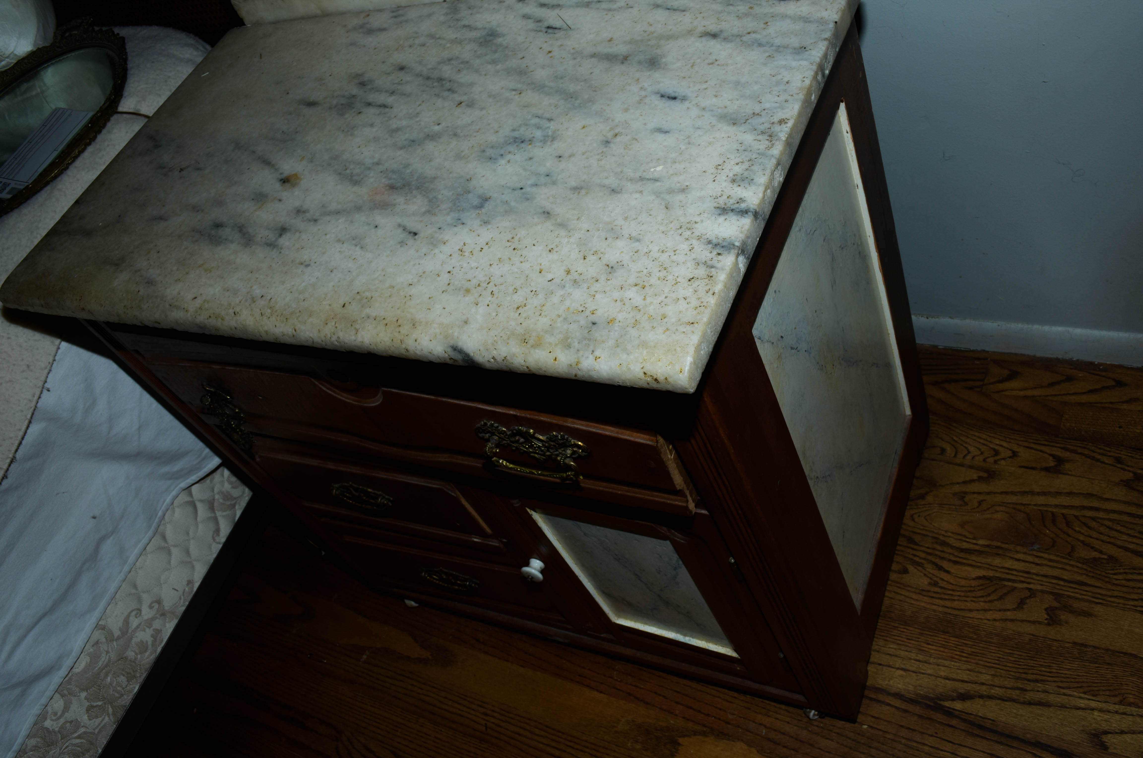 Antique Marble Wash Stand