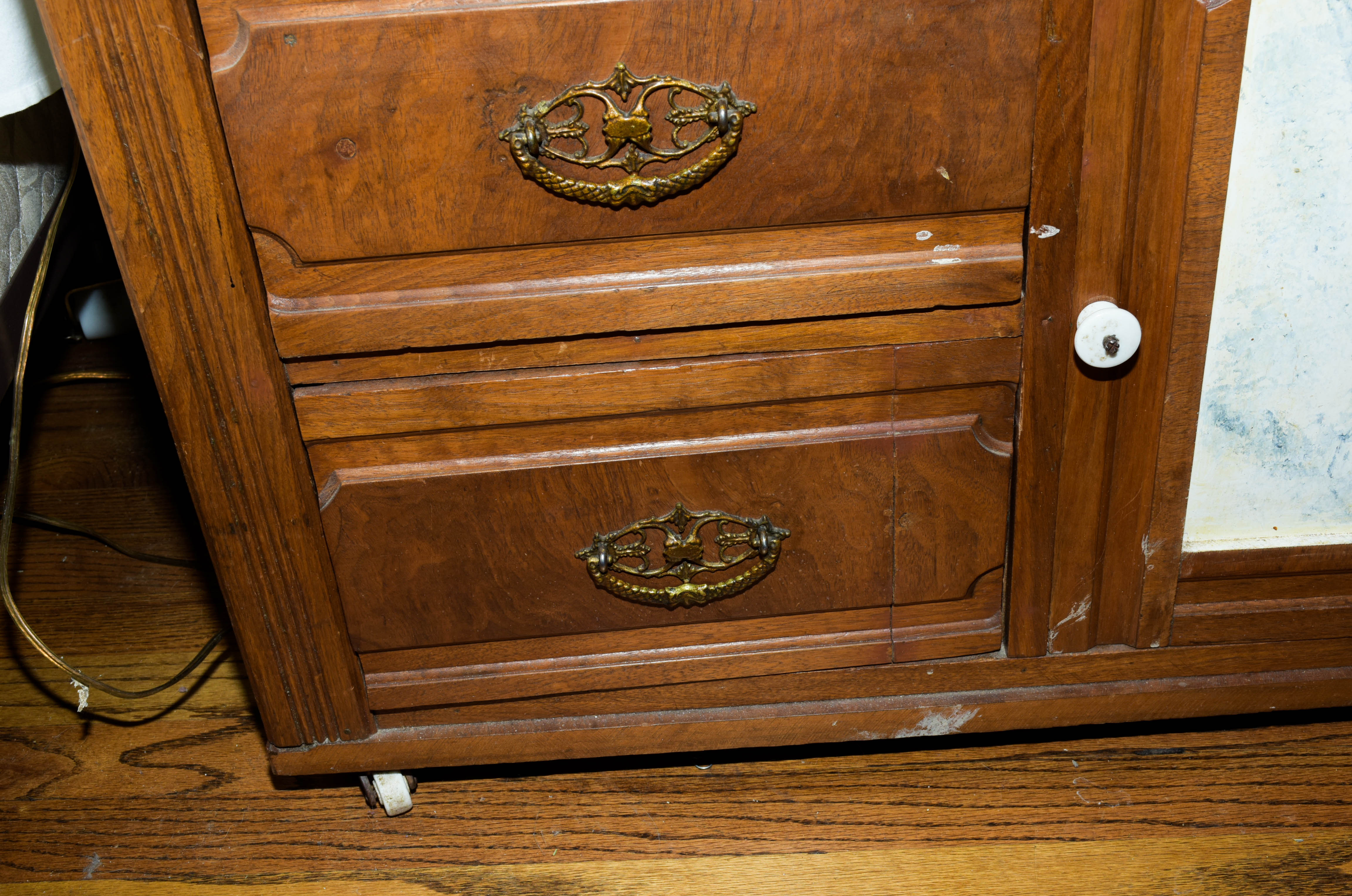 Antique Marble Wash Stand