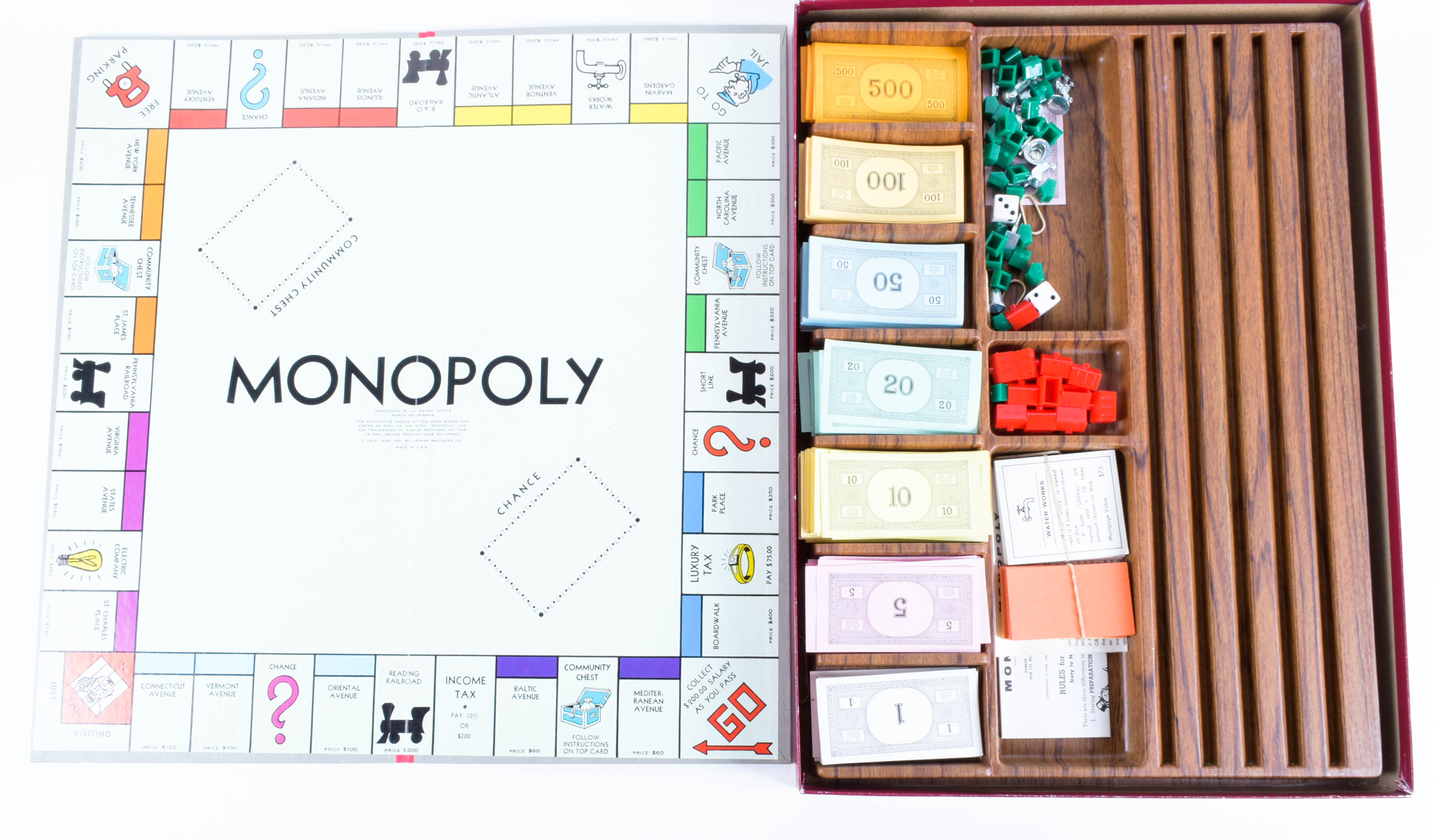 Vintage Monopoly Game