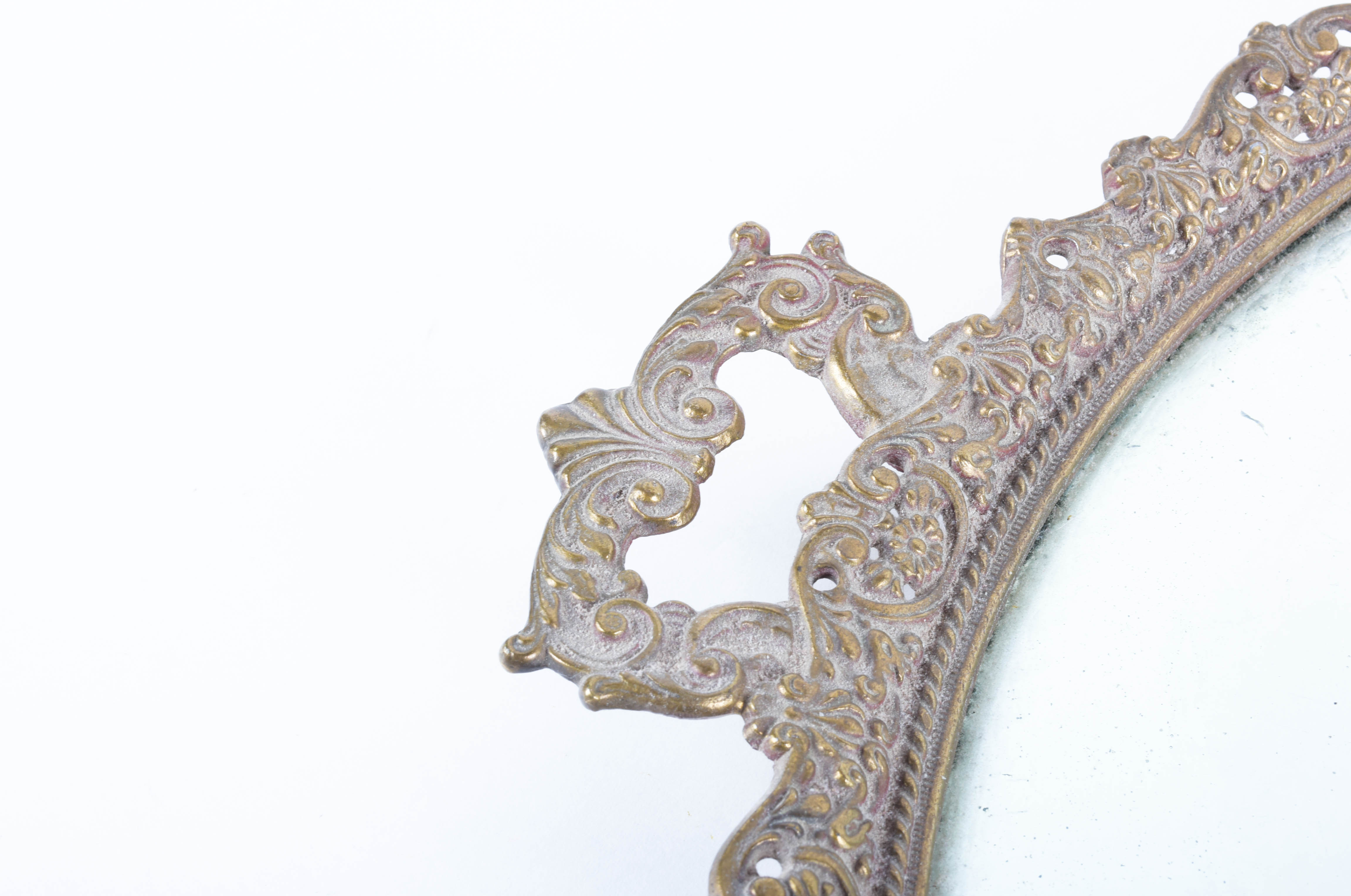 Vintage Mirrored Vanity Tray