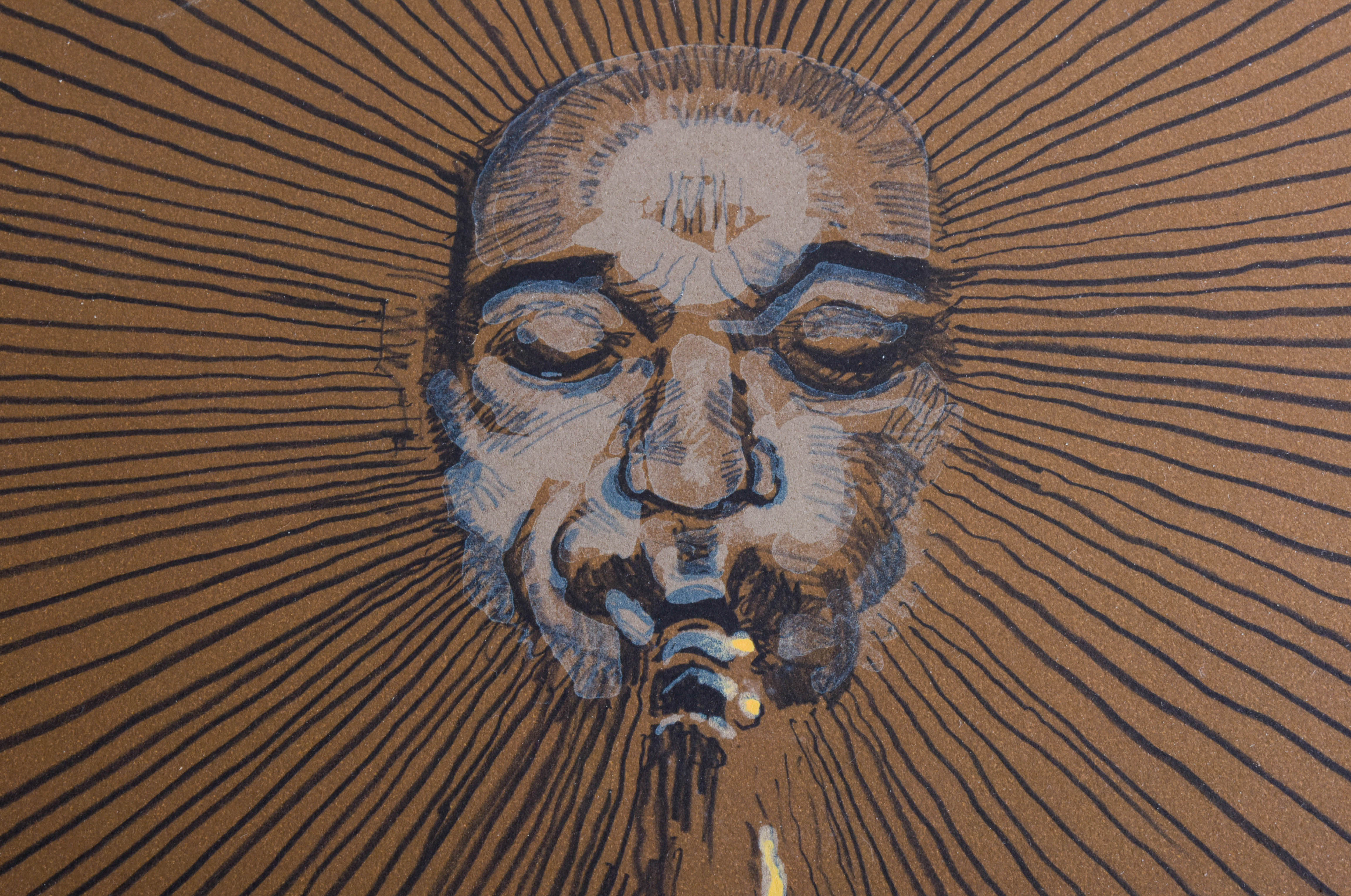 1971 Lithograph by John Phillip Falter