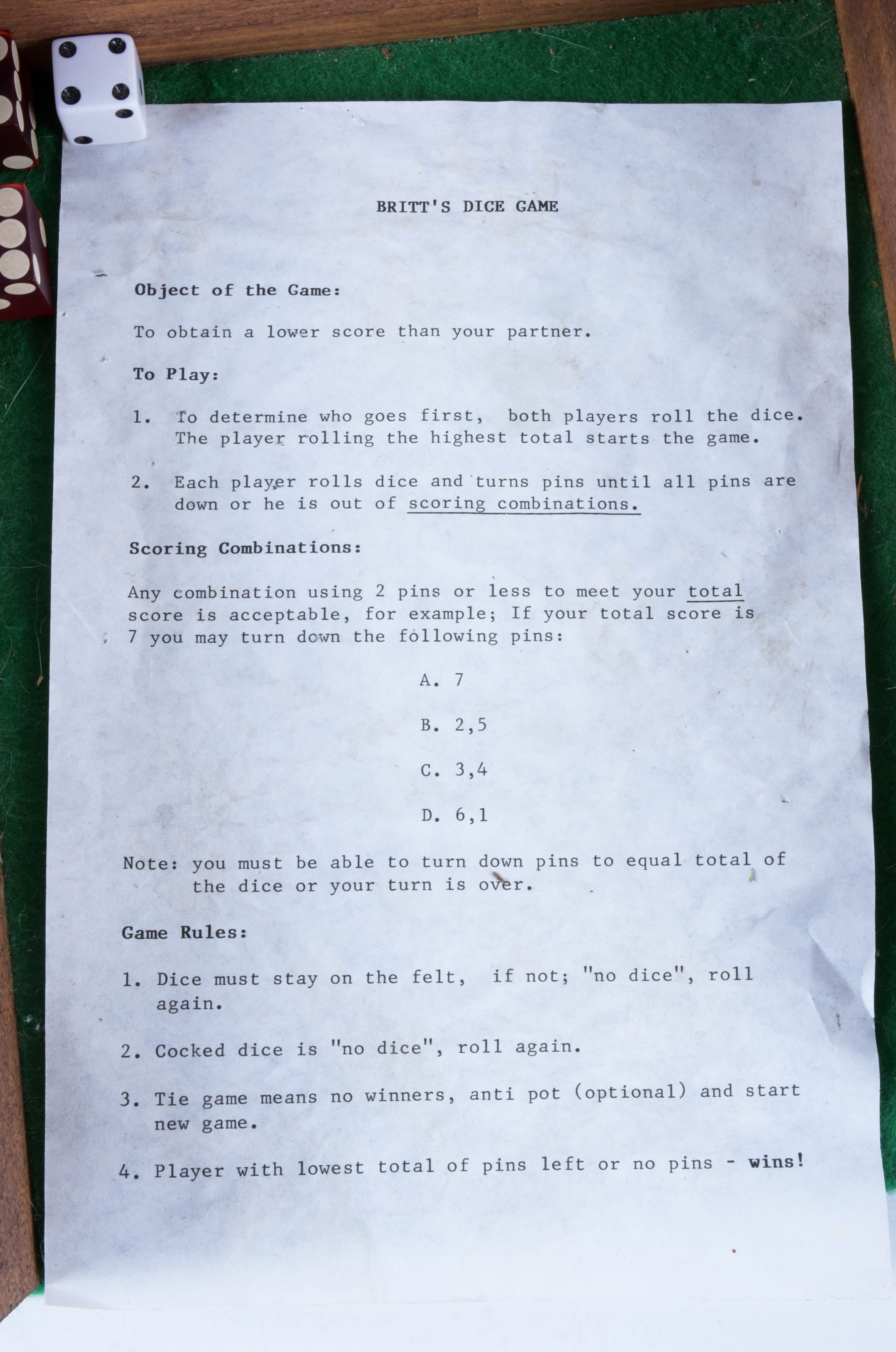 Assortment of Tabletop Games