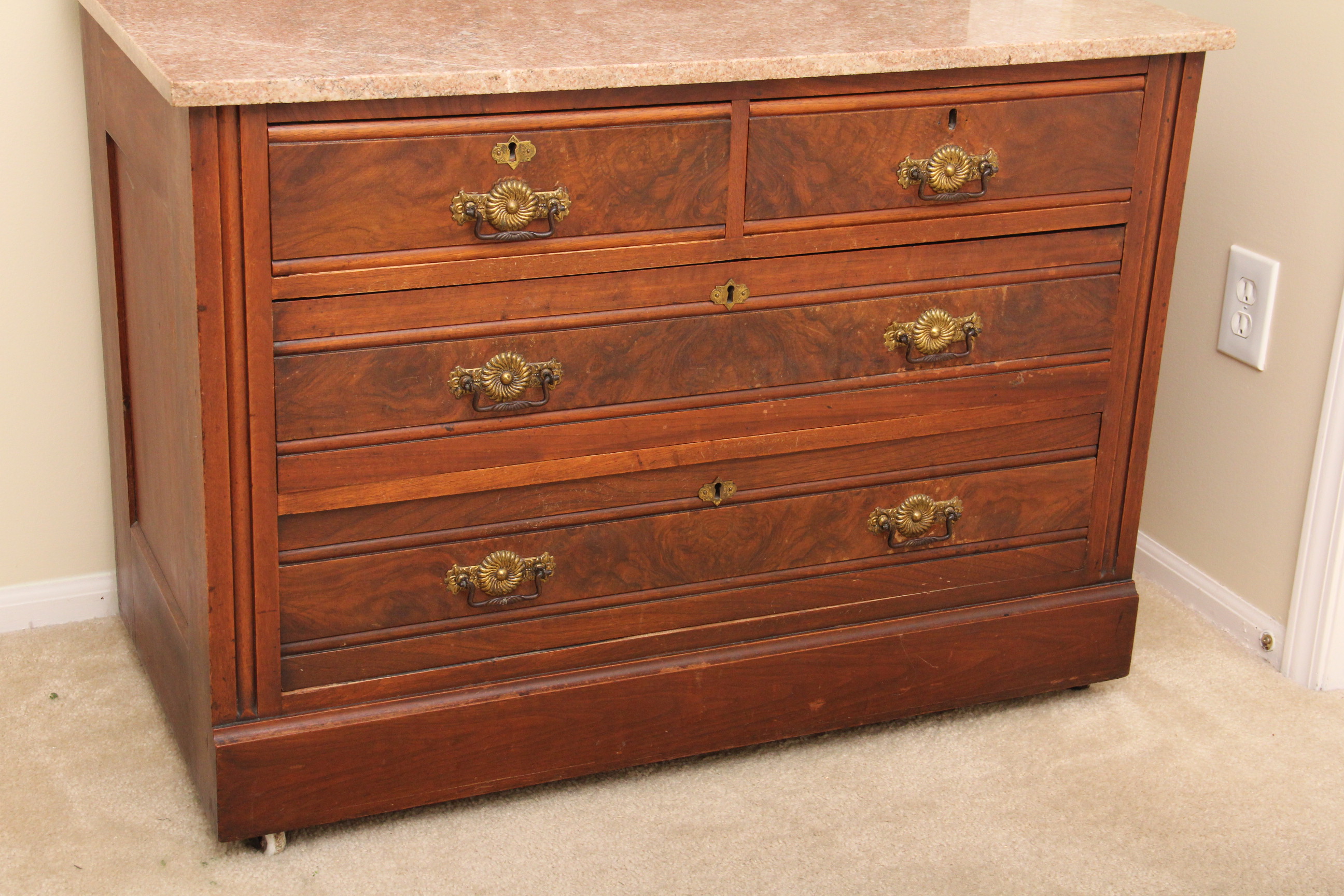 Eastlake Dresser with Swing Mirror