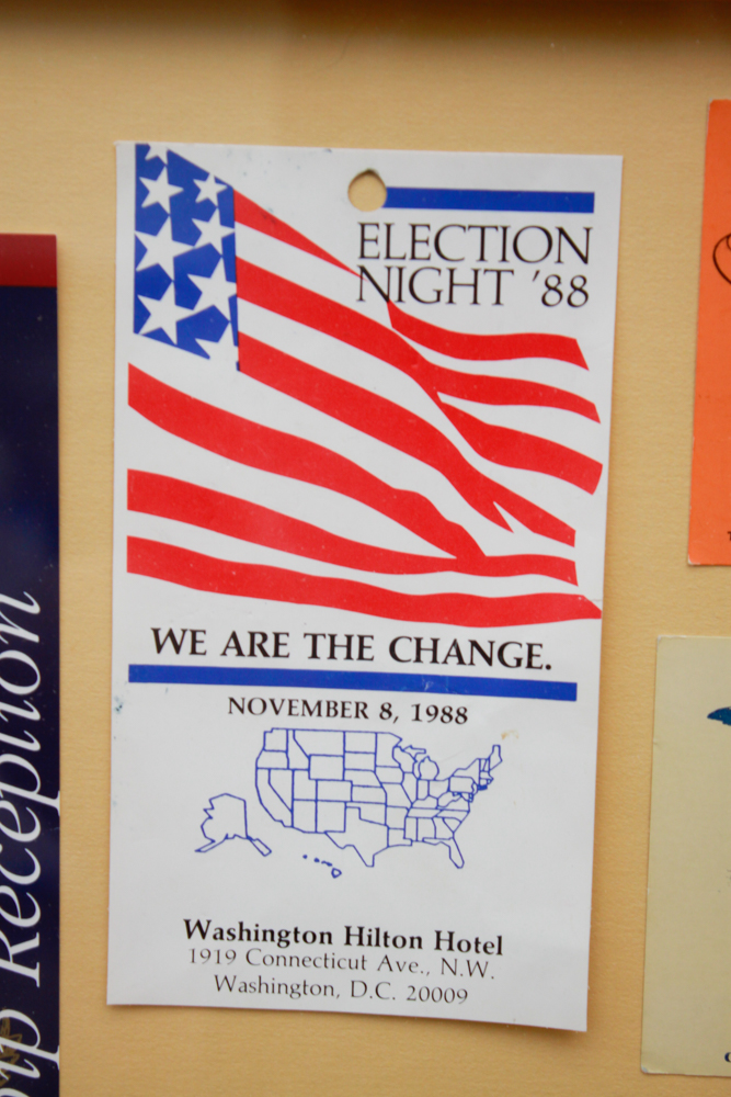 Pair of Framed Republican Tickets & Memorabilia