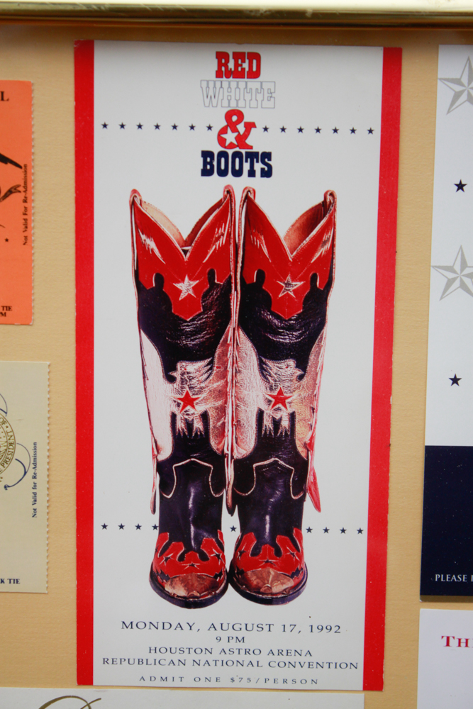 Pair of Framed Republican Tickets & Memorabilia