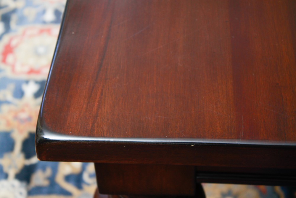 Pottery Barn "Montego" Mahogany Dining Table with Leaves