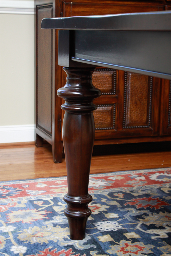 Pottery Barn "Montego" Mahogany Dining Table with Leaves