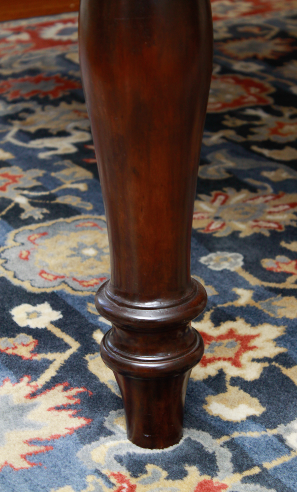 Pottery Barn "Montego" Mahogany Dining Table with Leaves