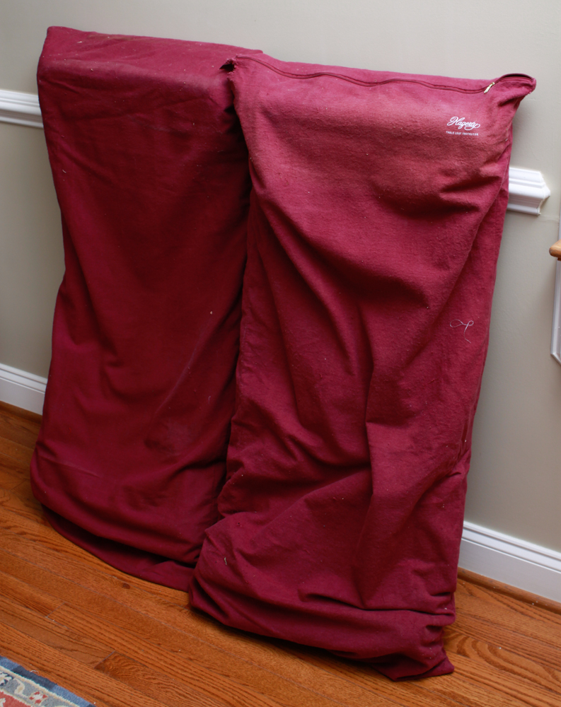 Pottery Barn "Montego" Mahogany Dining Table with Leaves