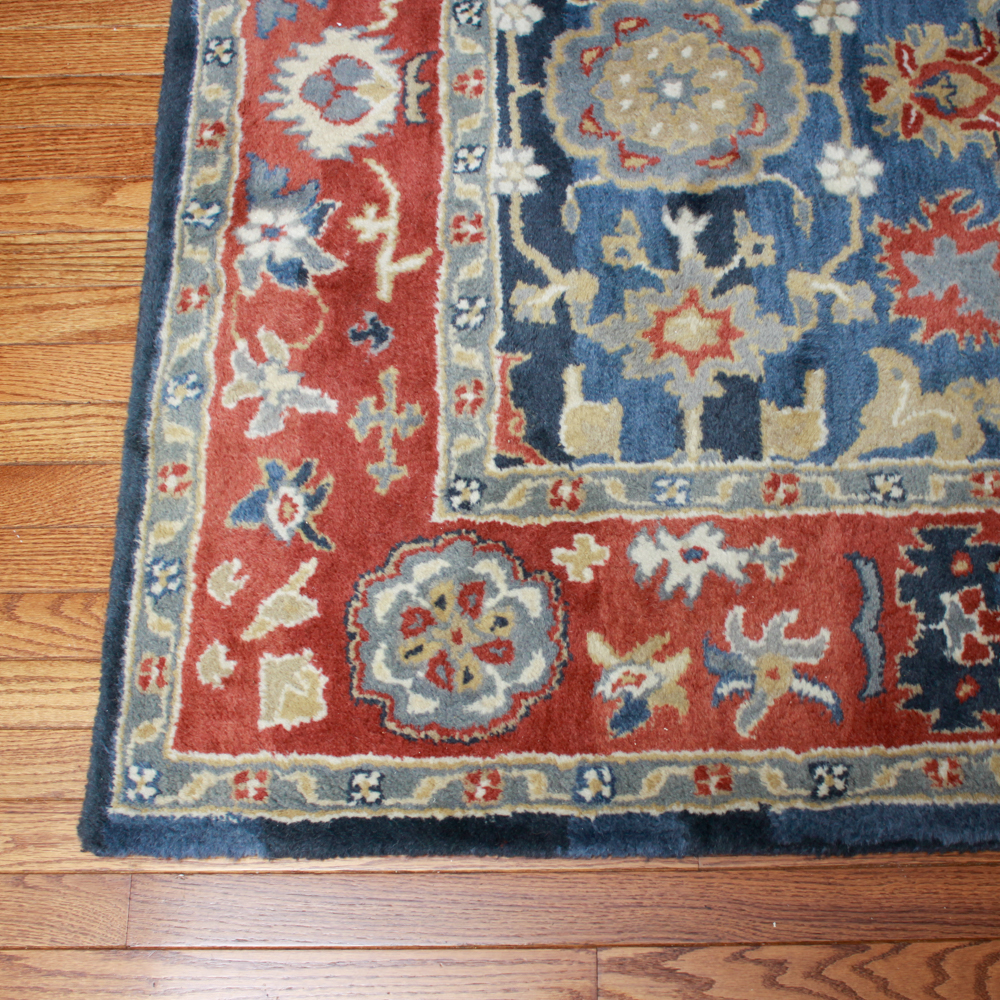 Contemporary Tufted Wool Area Rug