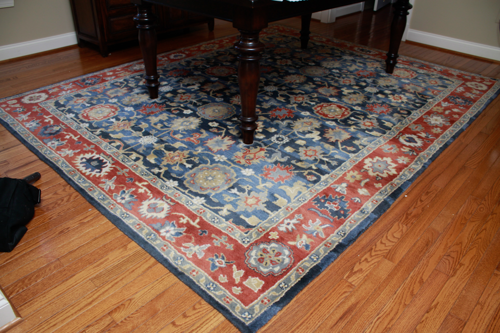 Contemporary Tufted Wool Area Rug