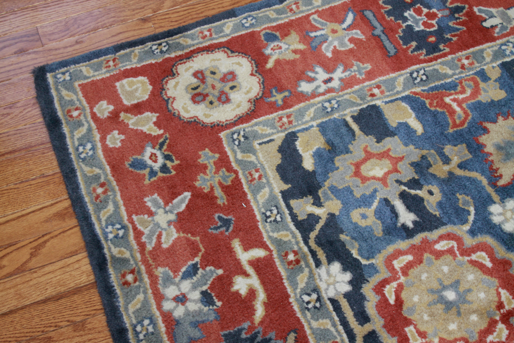 Contemporary Tufted Wool Area Rug