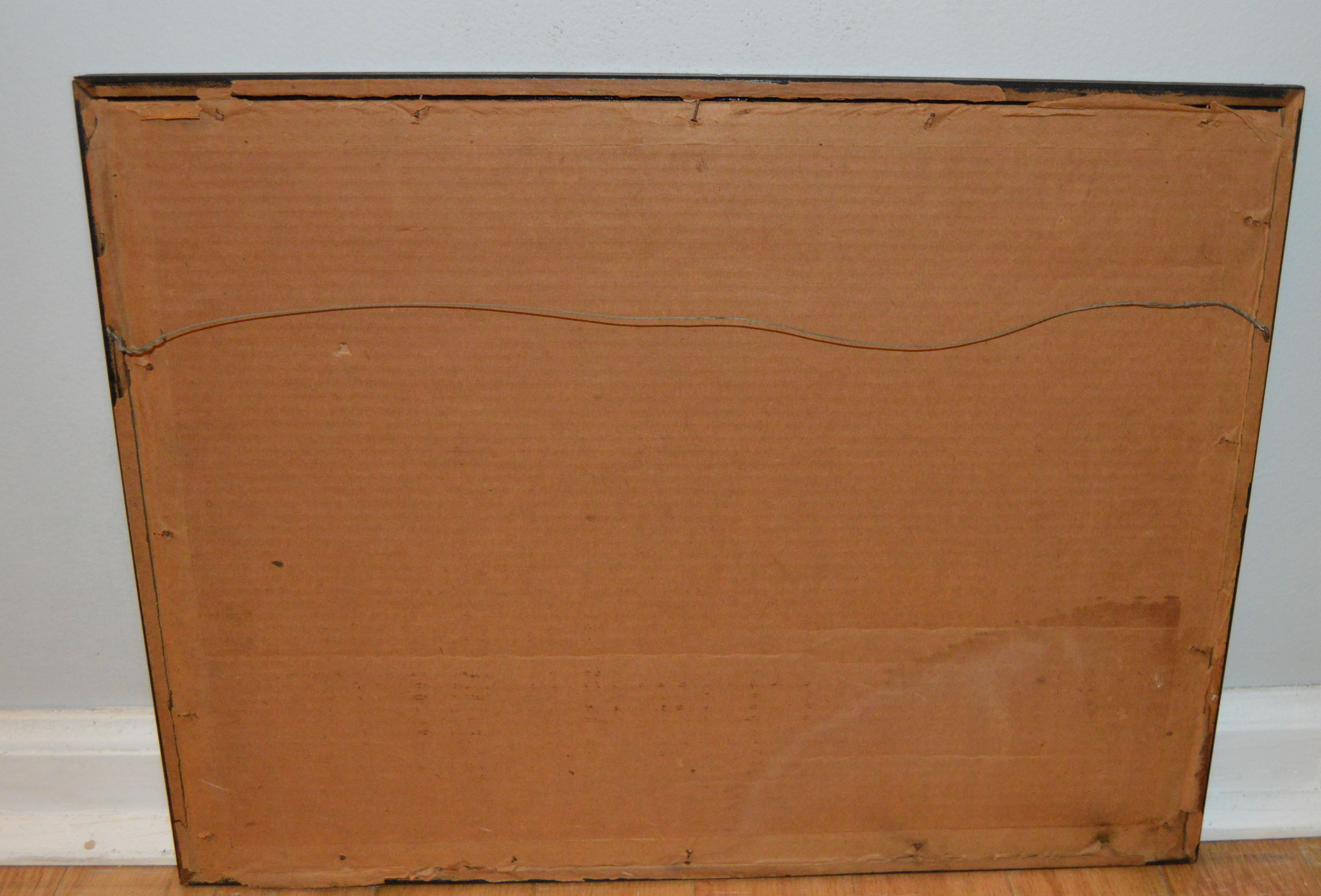 Vintage Print  Lithograph "Mary Had a Little Lamb"