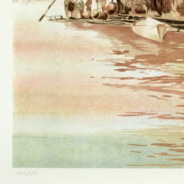 William Nelson Signed Serigraph "South Pacific"