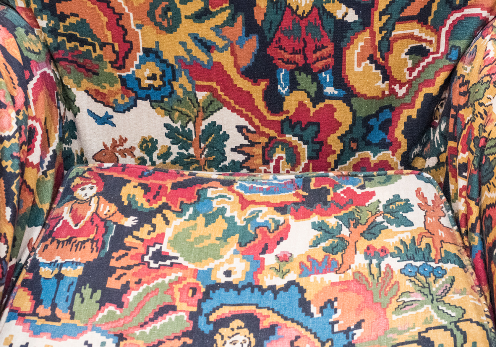 Upholstered Arm Chair