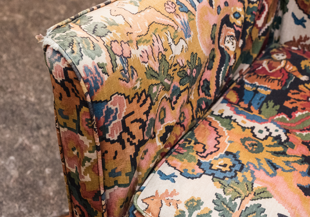 Upholstered Arm Chair