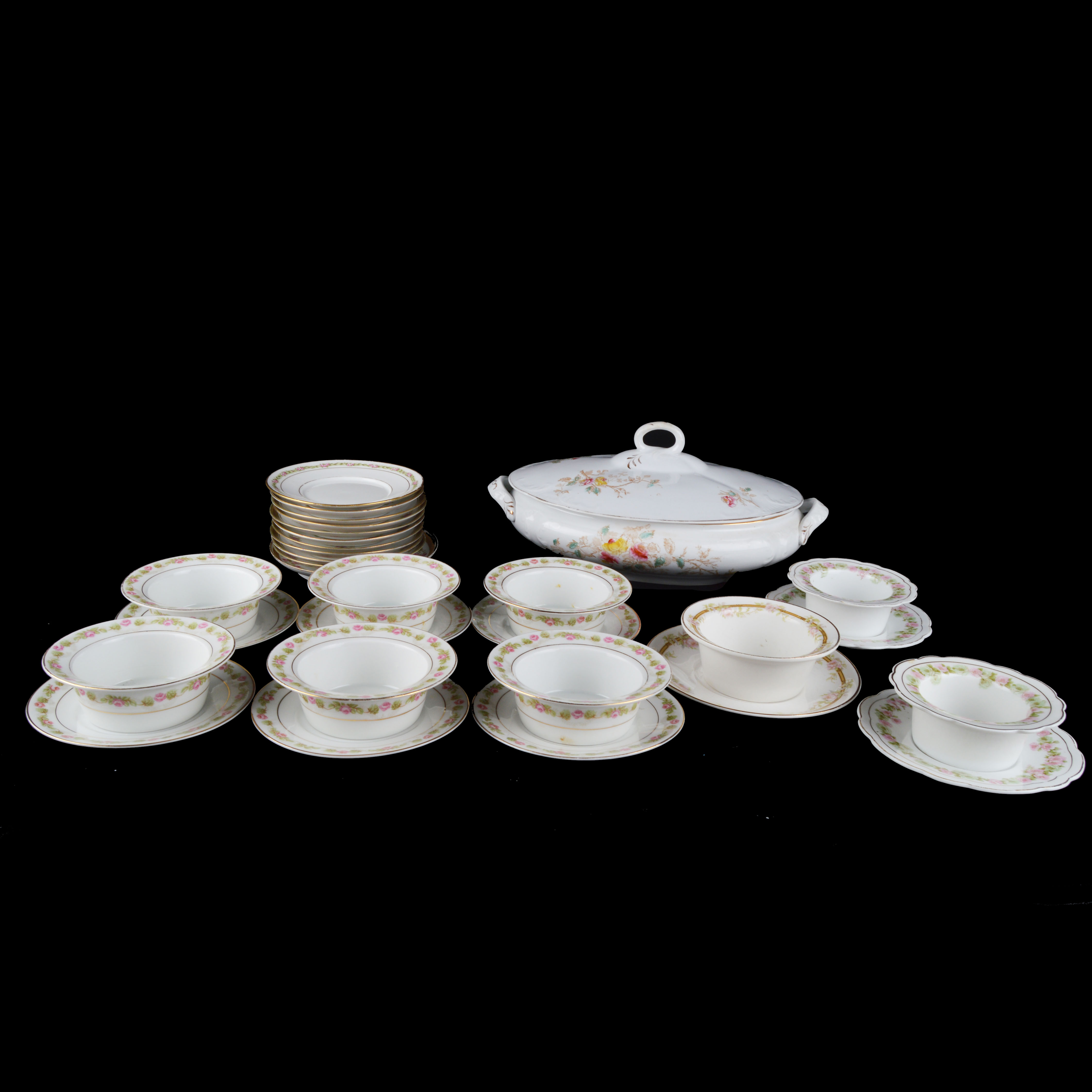 Vintage Pink Roses China