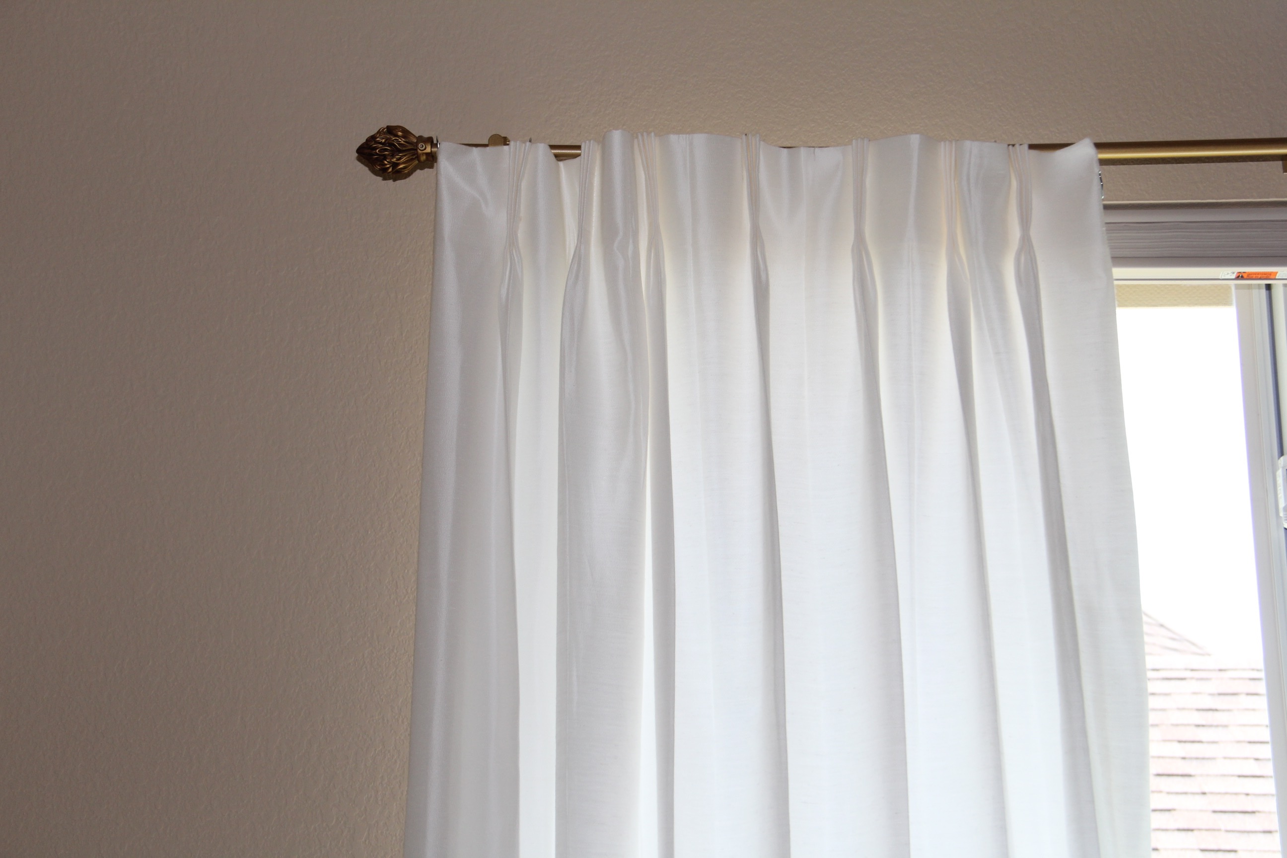 White Curtain Panels
