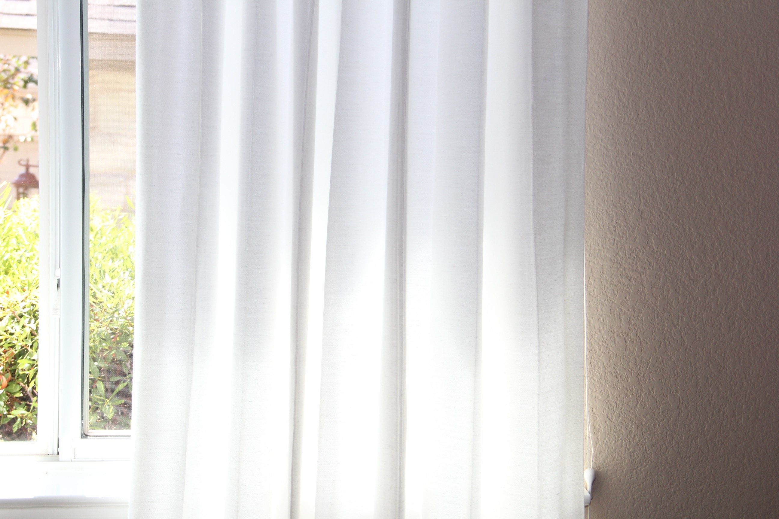 White Curtain Panels