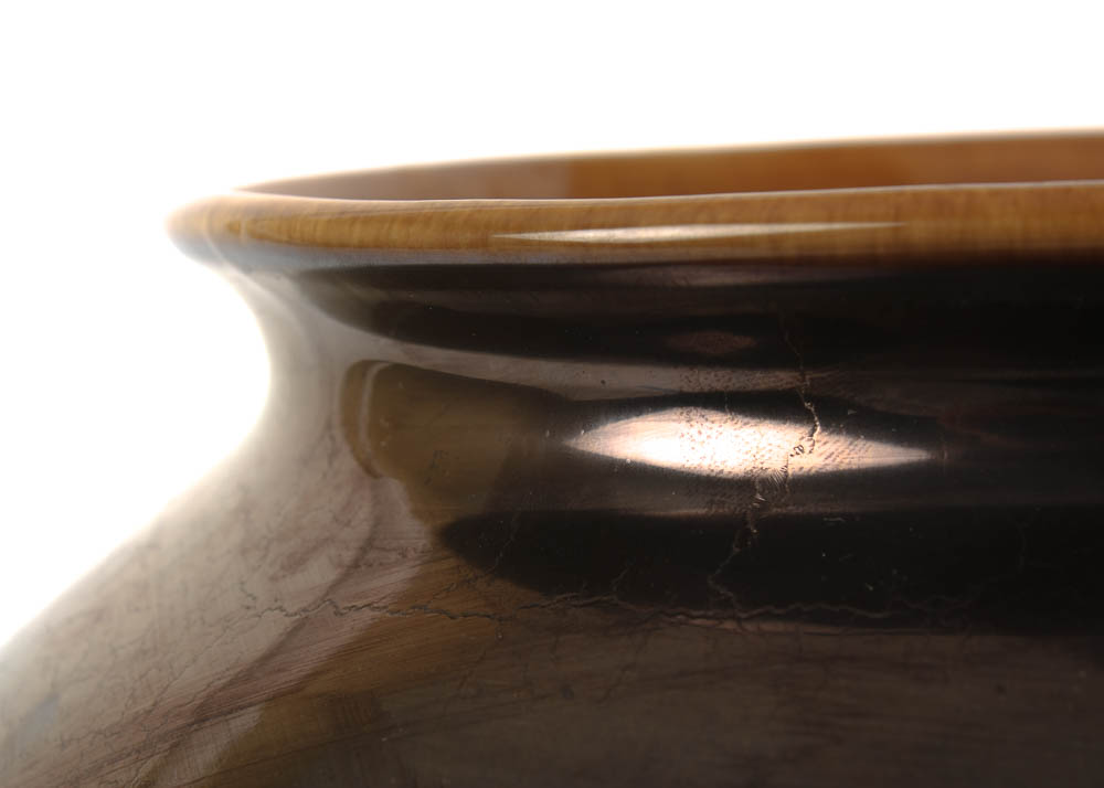 Red Wing Pottery "Town & Country" Jardiniere with Metallic Glaze